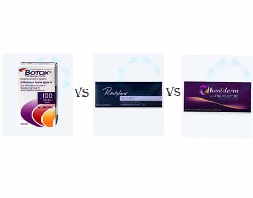 Botox vs Restalyne vs Juvederm - Similarities and Differences Explained