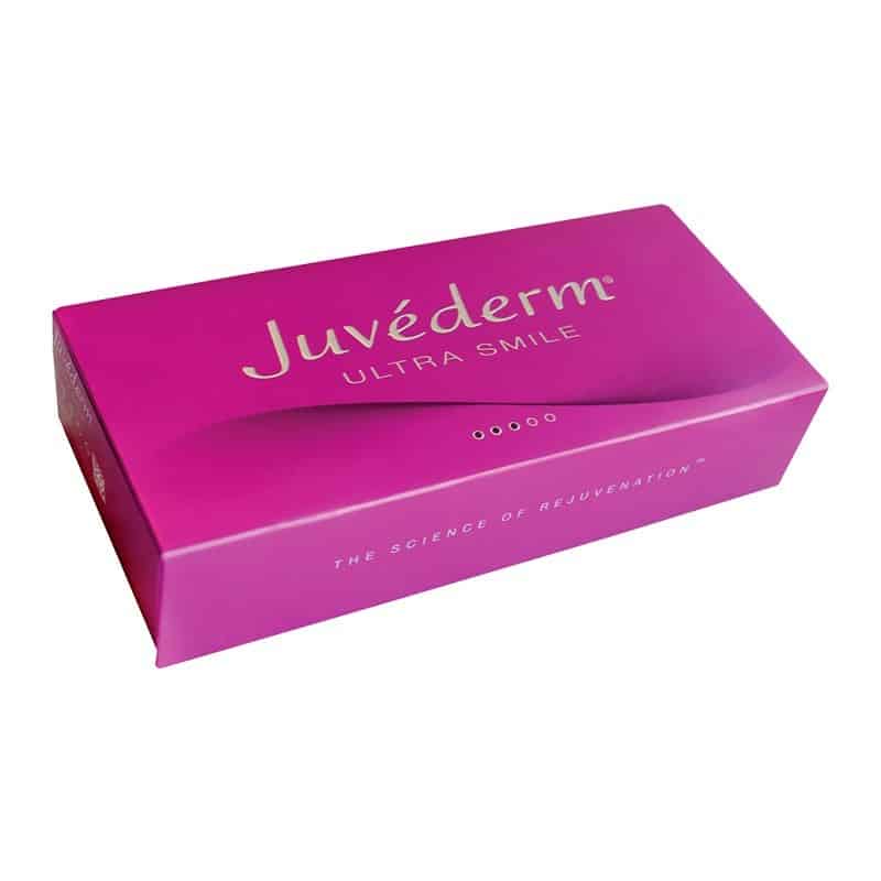 JUVEDERM® ULTRA SMILE (2x0.55ml)  cost per unit is  $255