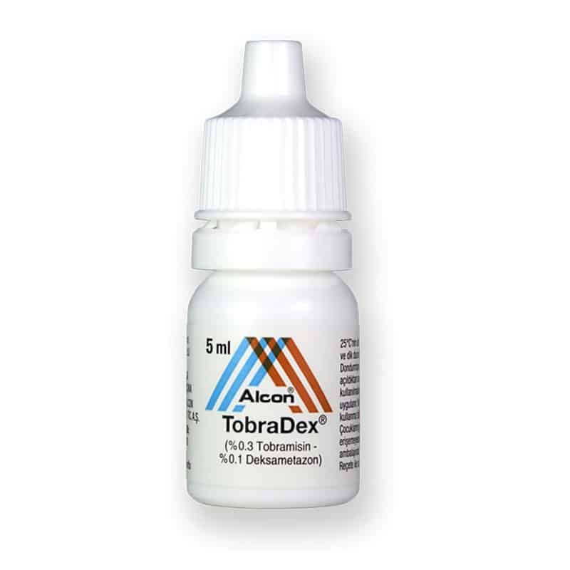 Buy TOBRADEX® OPHTHALMIC SUSPENSION 0.3%, 0.1% (Non-English)  online