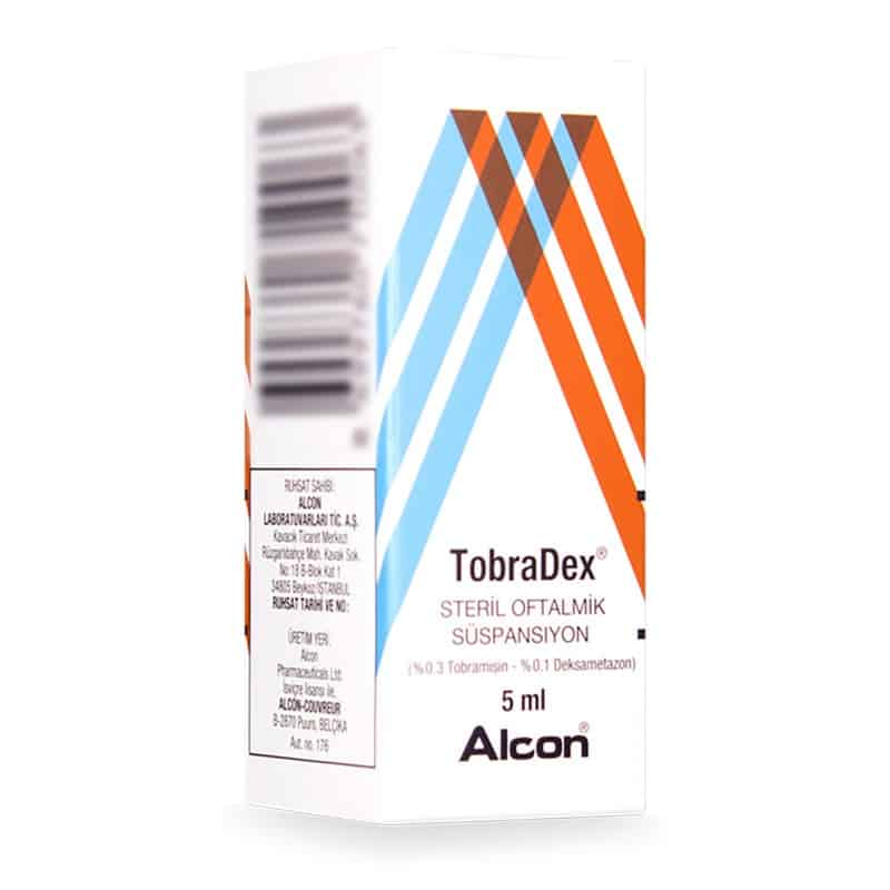 Buy TOBRADEX® OPHTHALMIC SUSPENSION 0.3%, 0.1% (Non-English)  online