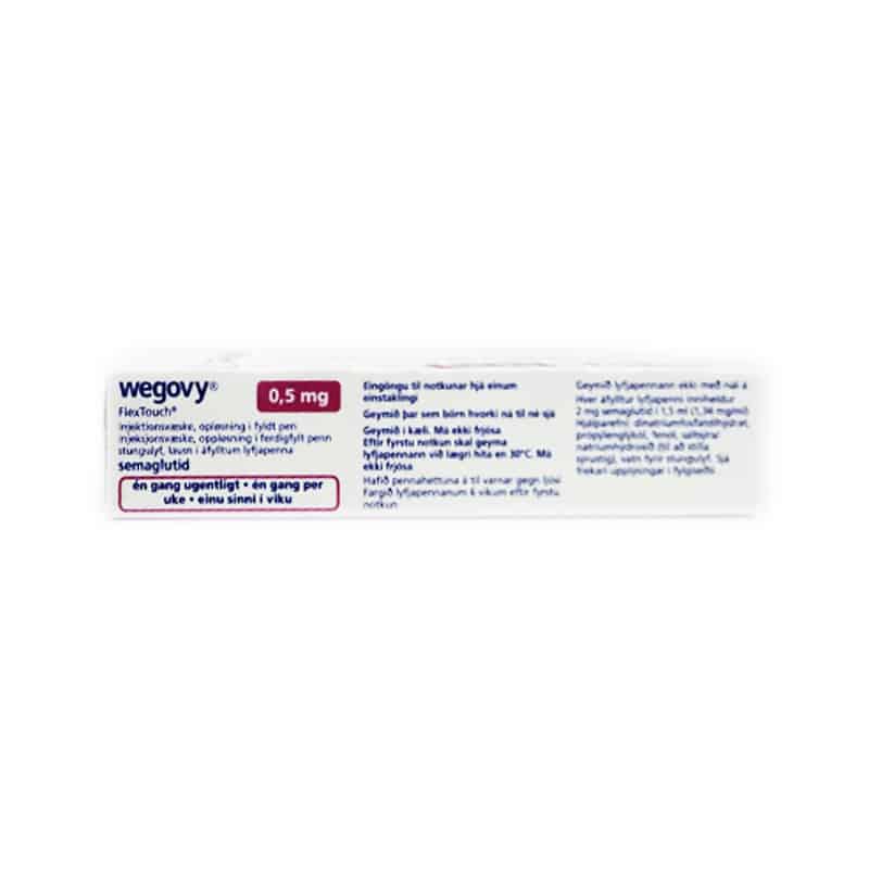 Buy WEGOVY® FLEXTOUCH 0.5mg (Danish)  online