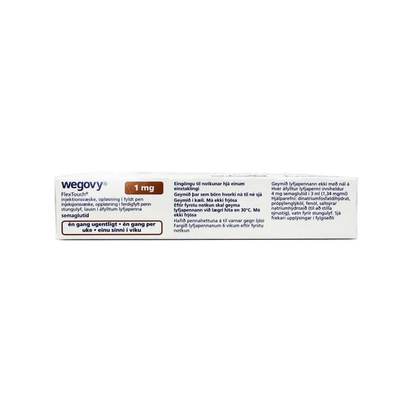 Buy WEGOVY® FLEXTOUCH 1mg (Danish)  online