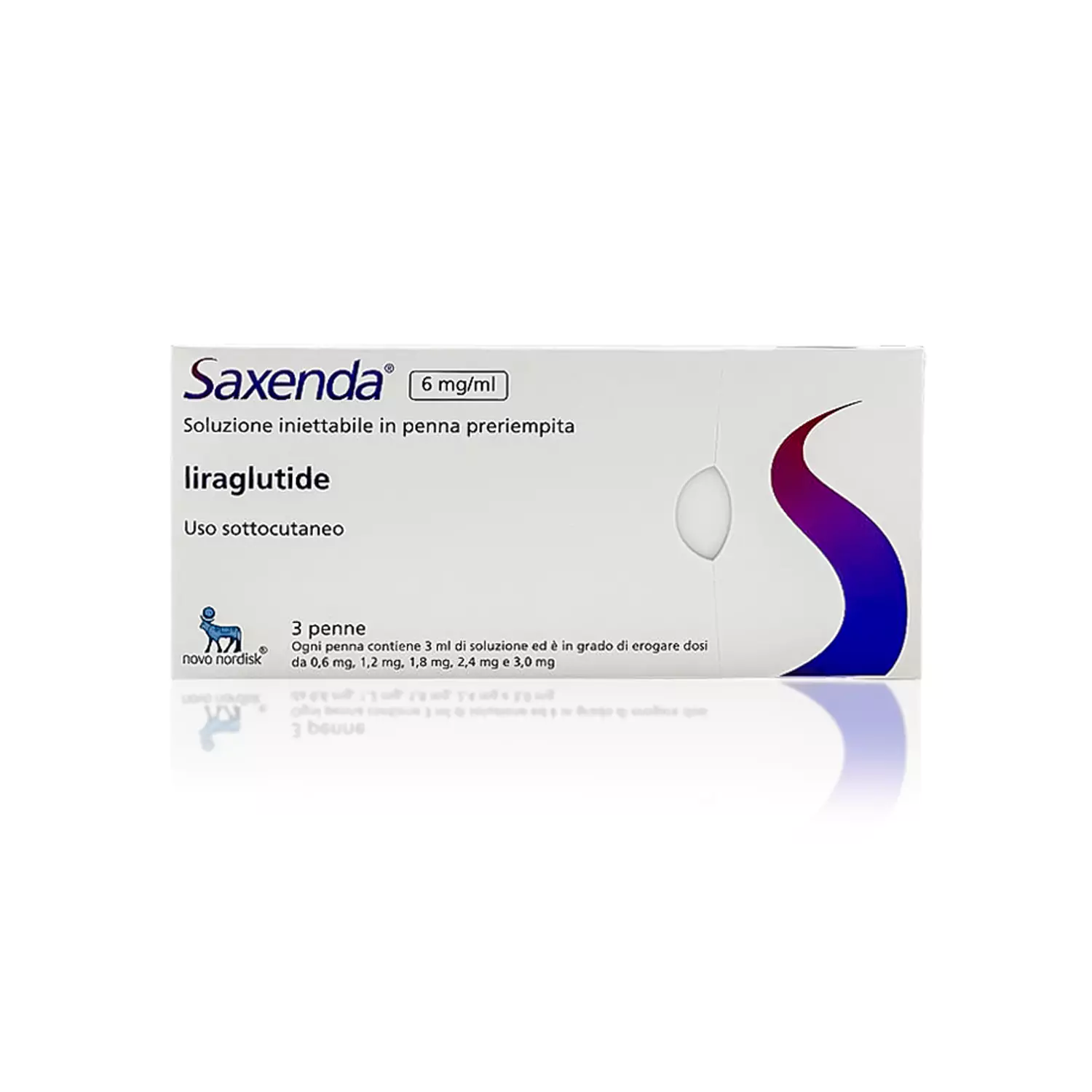 Buy SAXENDA® 6mg/ml - 3 Syringes (Italian)  online