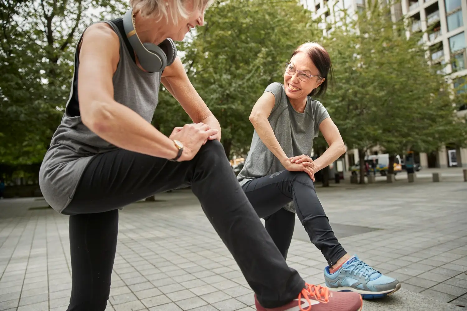 older women exercising